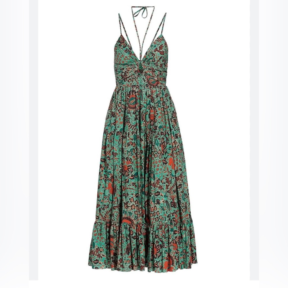 Ulla Johnson Phoebe Dress- Jade NWT - Picture 2 of 9